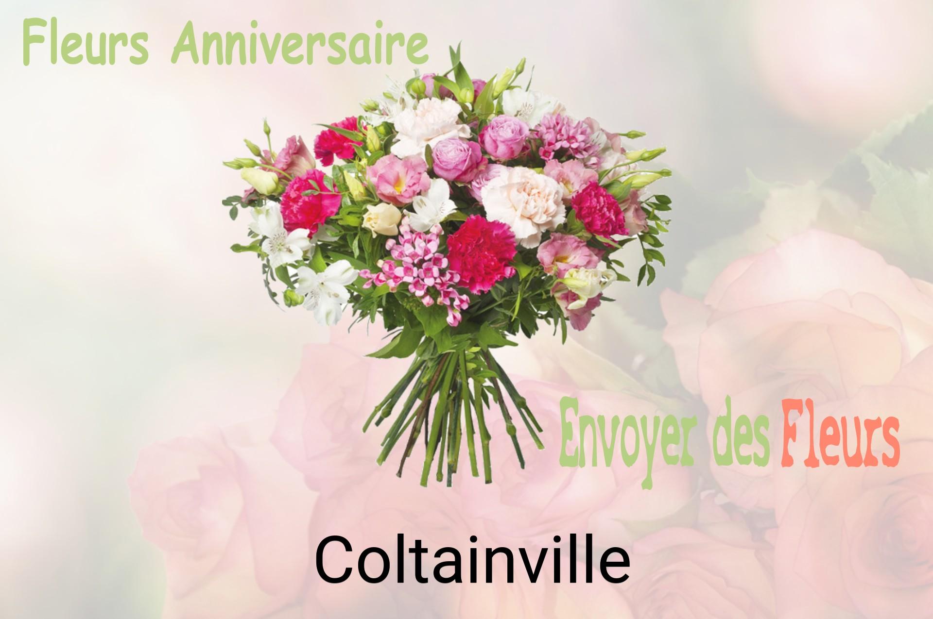 Bouquet de fleurs d’anniversaire livré à Coltainville